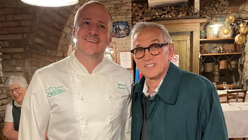 Gli chef: Marco Porteri e Bruno Barbieri