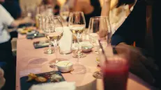 Una cena al ristorante