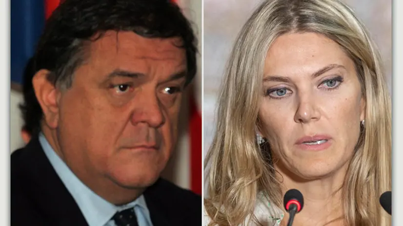 Antonio Panzeri ed Eva Kaili (COMBO)