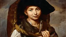 Un particolare del «Portarolo» di Giacomo Ceruti: l’opera è custodita al Museo Civico di Modena