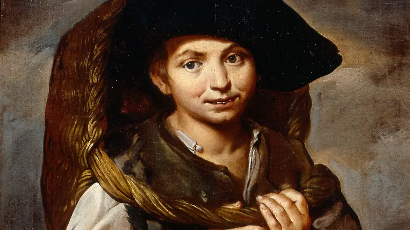 Un particolare del «Portarolo» di Giacomo Ceruti: l’opera è custodita al Museo Civico di Modena