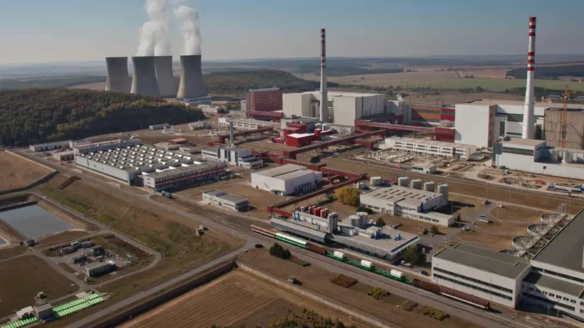 La centrale di Mochovce in Slovacchia, alla cui realizzazione ha contribuito Enel