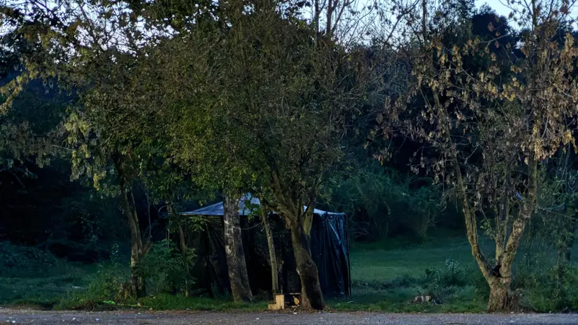 La zona in cui è avvenuta l'aggressione © www.giornaledibrescia.it