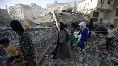 Più di 66.000 palestinesi sono stati uccisi nella Striscia di Gaza dall'ottobre 2023 - Ansa © www.giornaledibrescia.it