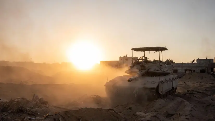 Le operazioni sul campo dell'Idf in una foto postata sui social dalle Forse di difesa israeliane, 19 settembre 2025 X / Idf +++ ATTENZIONE: L'ANSA NON POSSIEDE I DIRITTI DI QUESTA FOTO CHE NON PUO' ESSERE PUBBLICATA SENZA L'AUTORIZZAZIONE DELLA FONTE DI ORIGINE CUI SI RINVIA +++ NPK +++