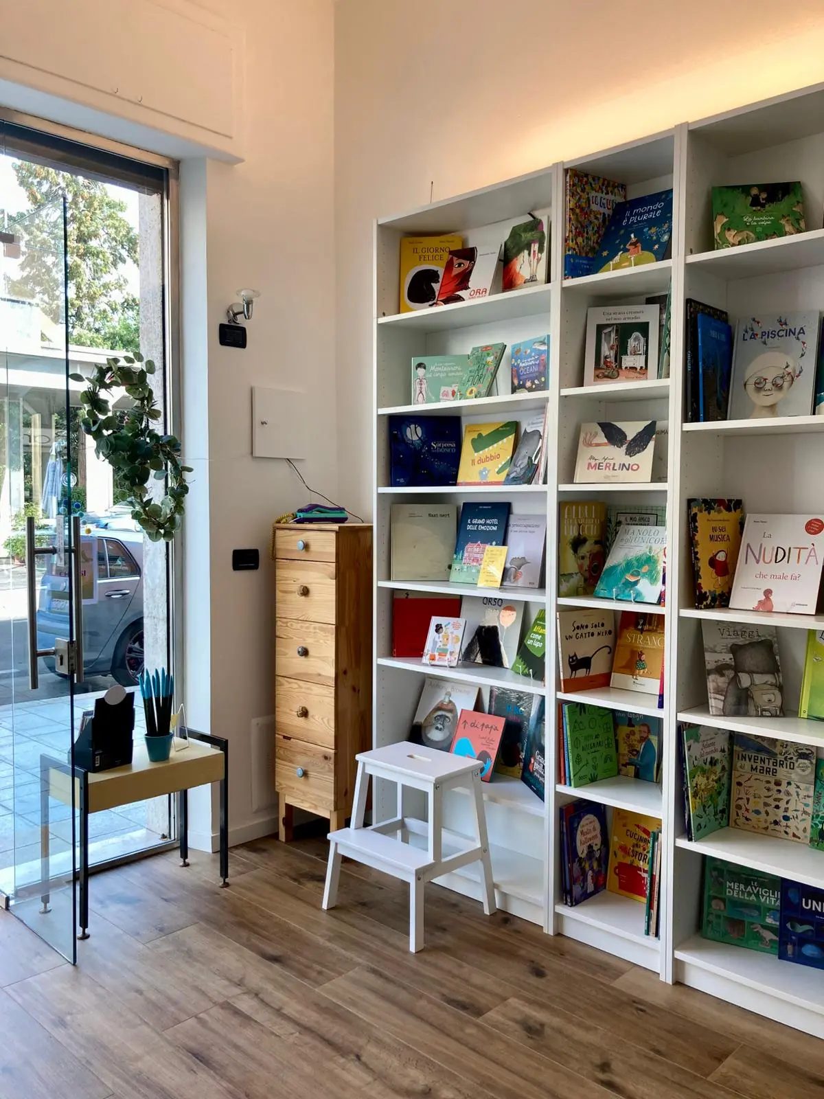 Silvia Sabbadini e la sua libreria di albi illustrati a Mompiano