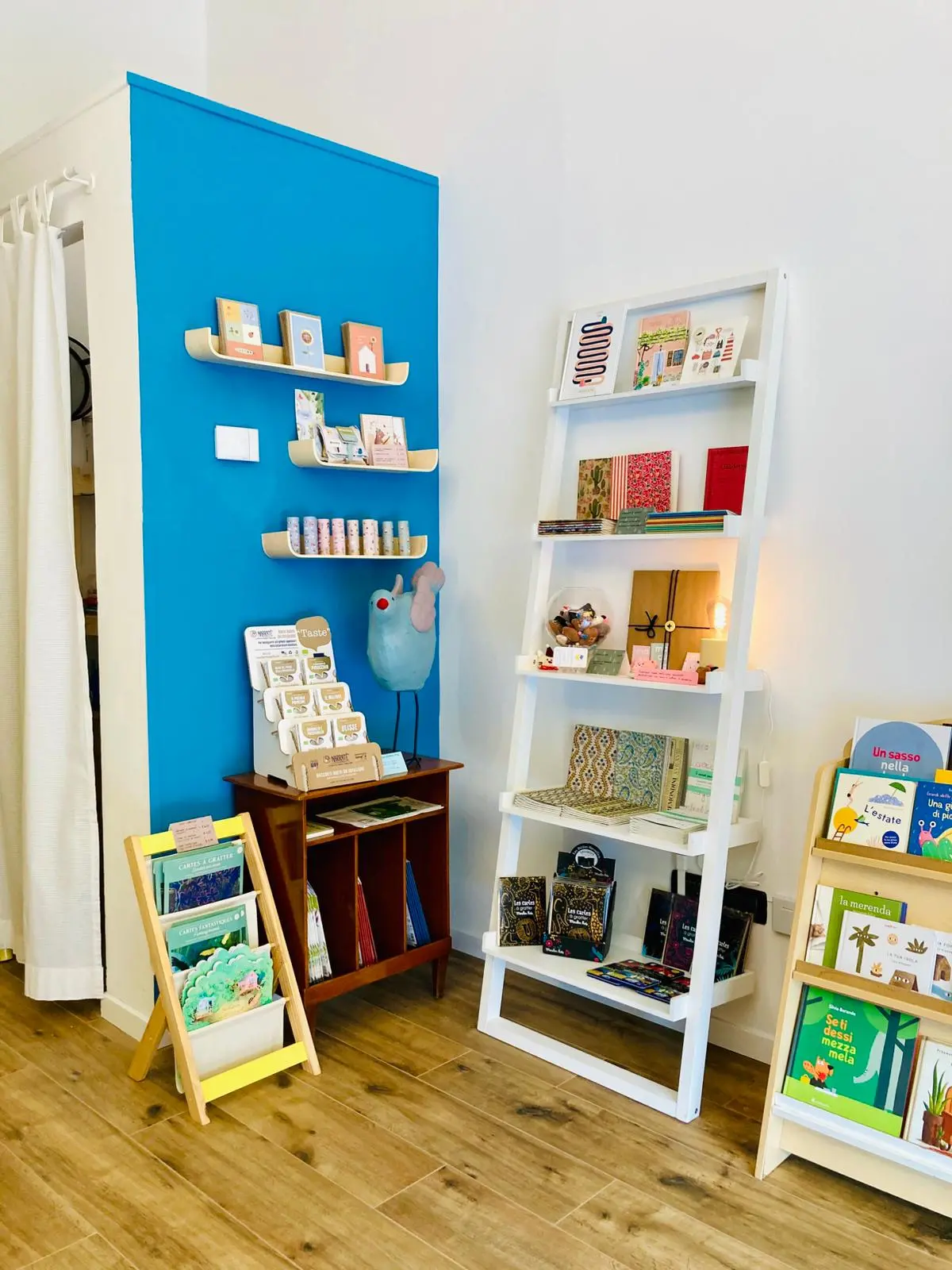 Silvia Sabbadini e la sua libreria di albi illustrati a Mompiano