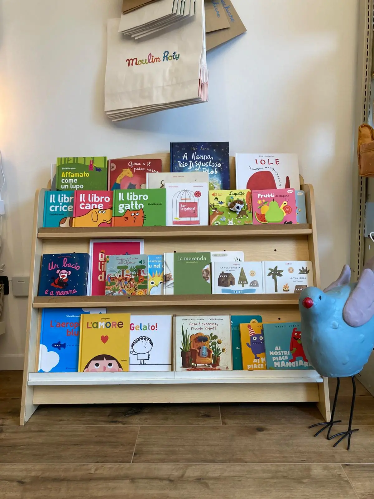 Silvia Sabbadini e la sua libreria di albi illustrati a Mompiano