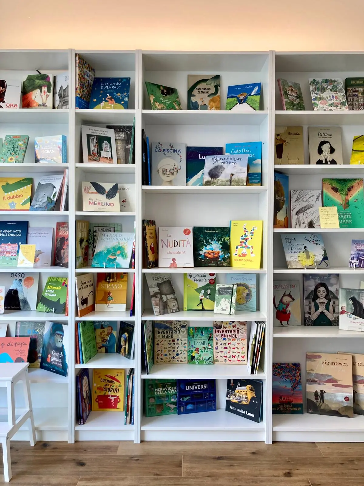 Silvia Sabbadini e la sua libreria di albi illustrati a Mompiano