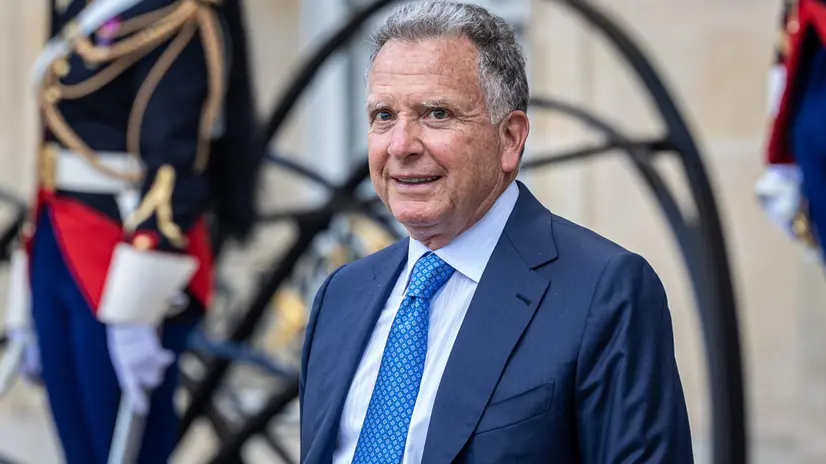 epa12351883 US President special envoy Steve Witkoff leaves the Elysee Palace after the Coalition of the Willing Summit with European and International leaders on security guarantees for Ukraine in Paris, France, 04 September 2025. EPA/CHRISTOPHE PETIT TESSON