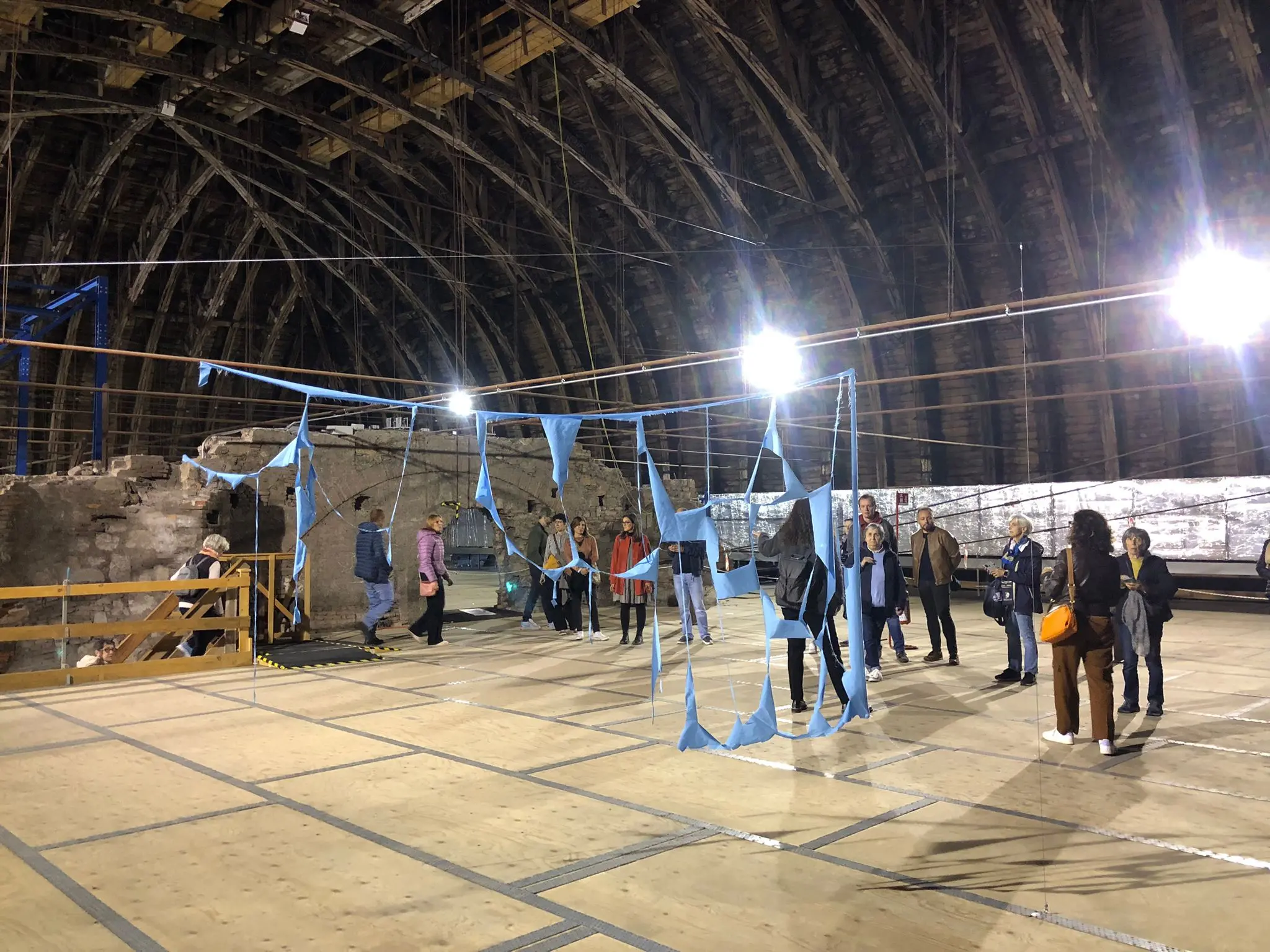 Notte della cultura: il sottotetto della Loggia