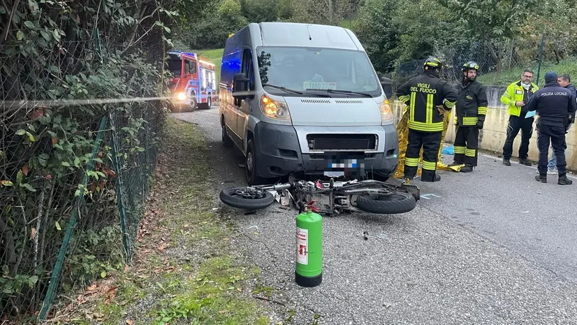 L'incidente mortale di Bione - © www.giornaledibrescia.it