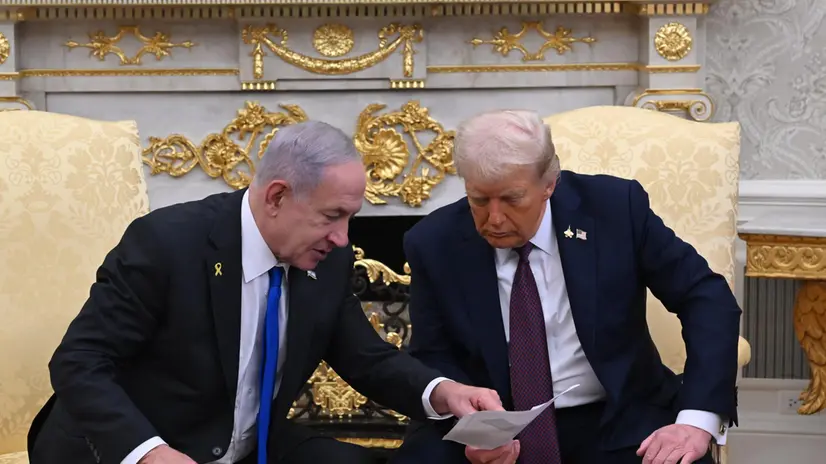 foto rilasciate da ufficio netanyahu