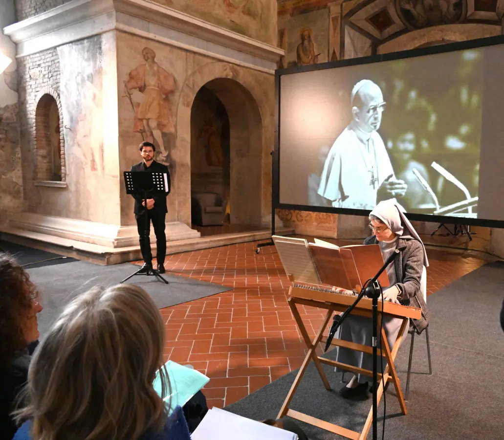 Festival dell'educazione, gli scatti nell’antica basilica di San Salvatore