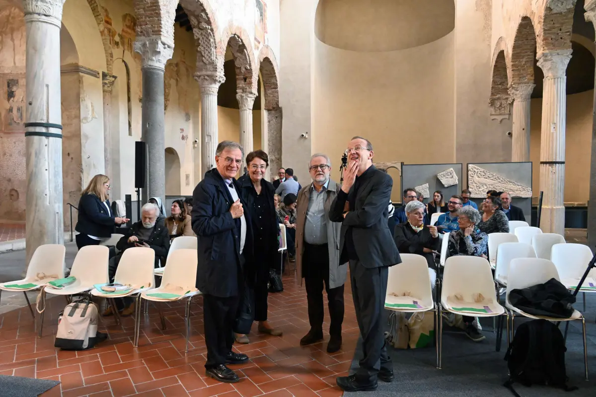Festival dell'educazione, gli scatti nell’antica basilica di San Salvatore