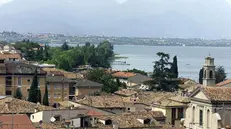 Una panoramica del centro di Desenzano