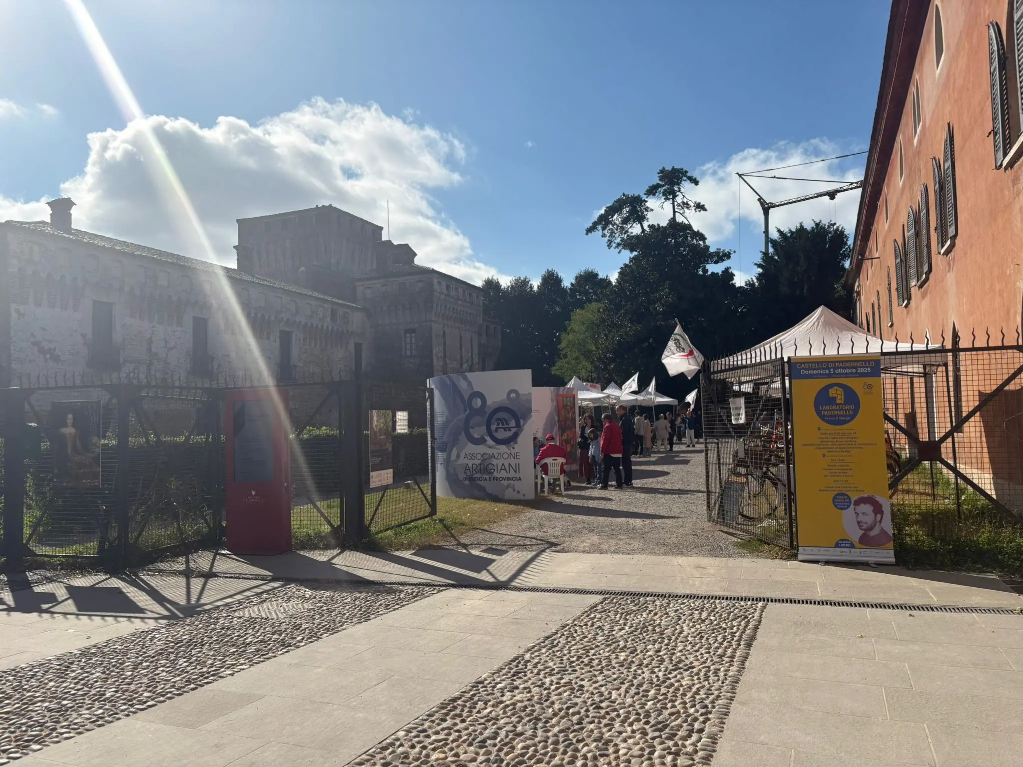 Gli artigiani al Castello di Padernello