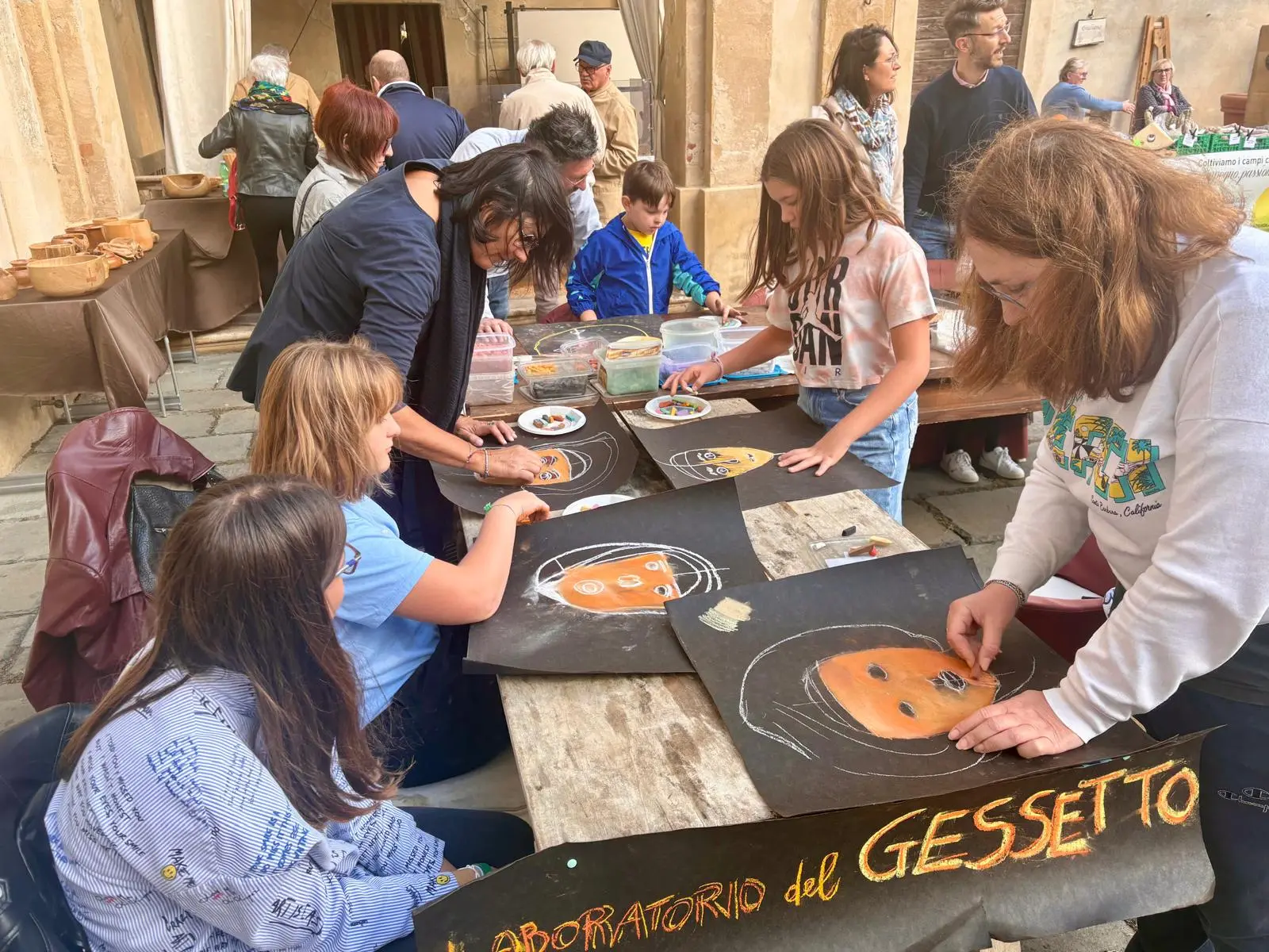 Gli artigiani al Castello di Padernello