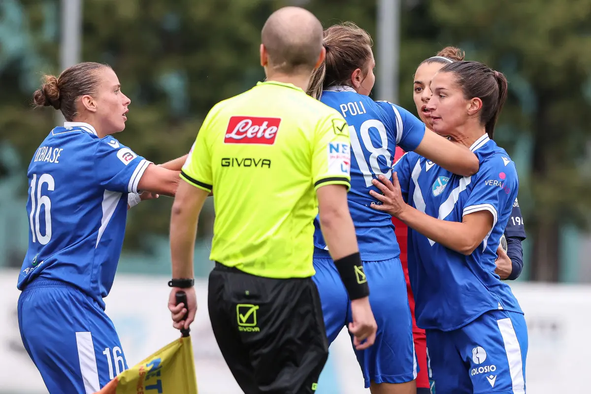 Serie B femminile, gli scatti di Brescia-Lumezzane
