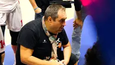 Adriano Scaroni, coach di Gussago - Foto Daniele Preti © www.giornaledibrescia.it