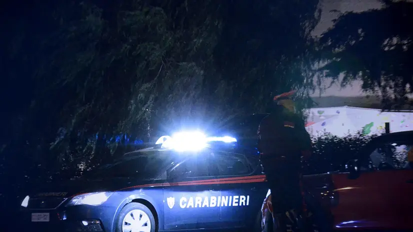 Carabinieri Cagliari notte