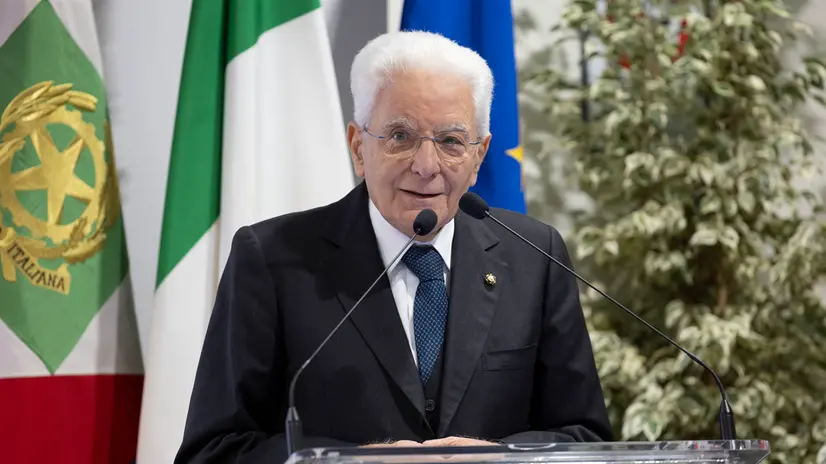 Il Presidente della Repubblica Sergio Mattarella alla cerimonia di inaugurazione del progetto di espansione del Centro Nazionale di Adroterapia Oncologica (foto di Francesco Ammendola - Ufficio per la Stampa e la Comunicazione della Presidenza della Repubblica)