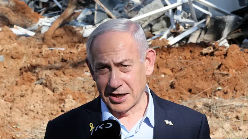 Benjamin Netanyahu - Foto Epa/Jack Guez © www.giornaledibrescia.it