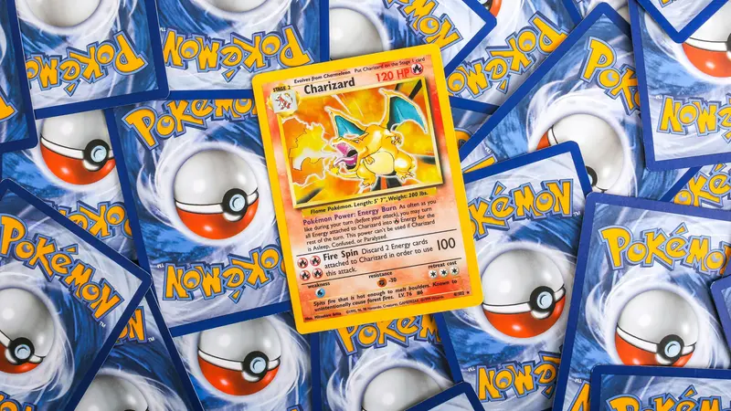 Una carta di Charizard