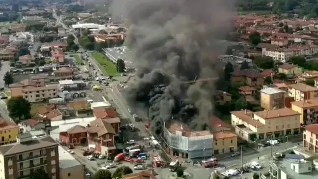 Il terribile incendio divampato il 22 settembre