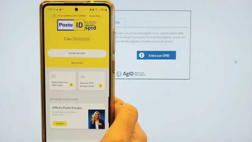 Lo Spid di Poste italiane