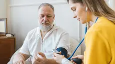 Una visita medica a domicilio