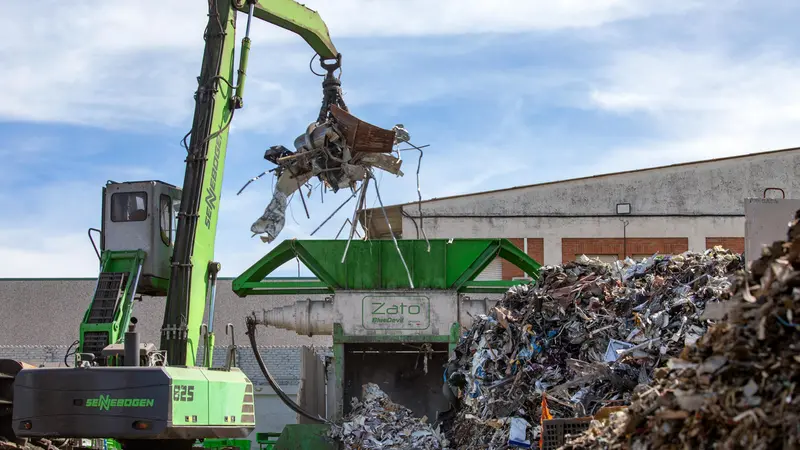 Un macchinario prodotto dalla Zato di Prevalle