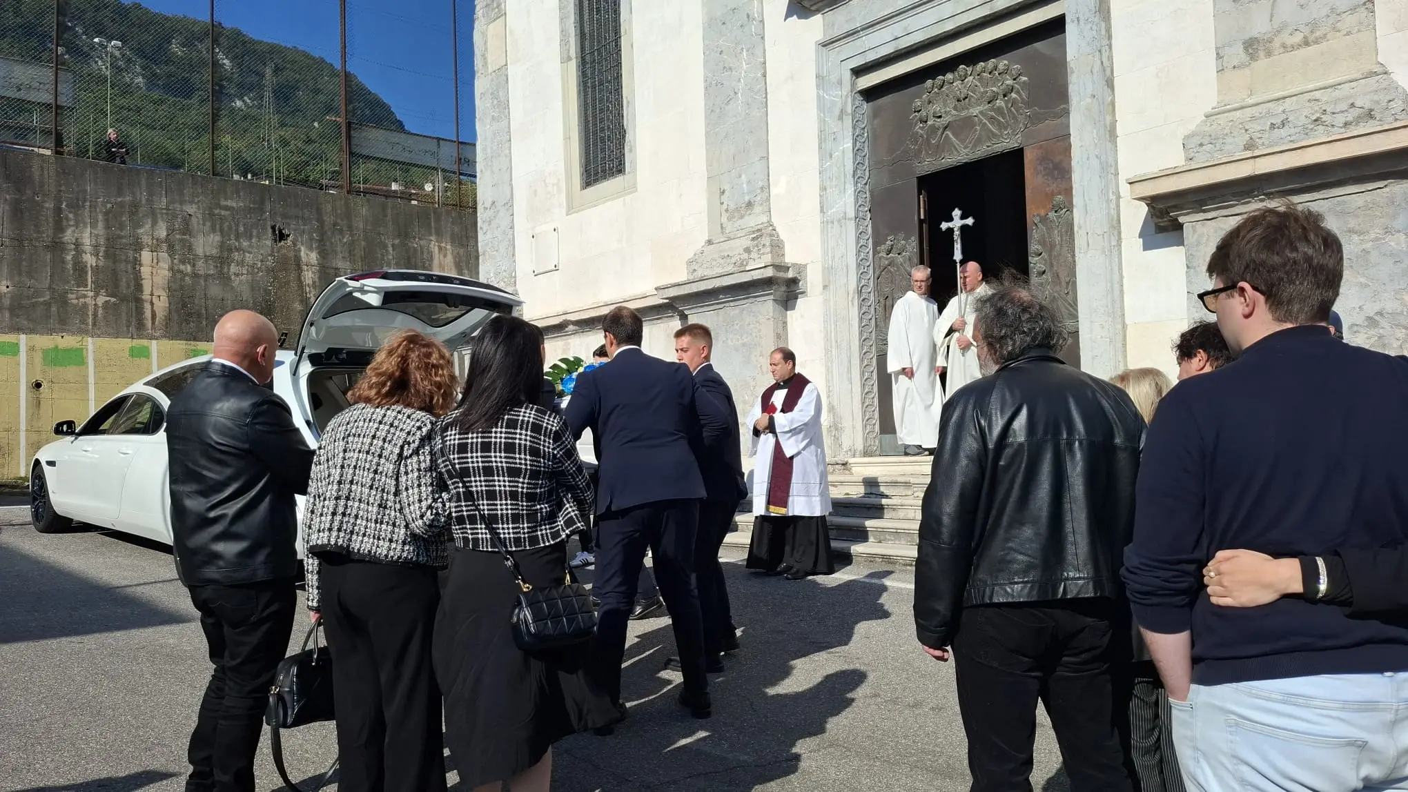 A Bione i funerali di Luca Tanfoglio