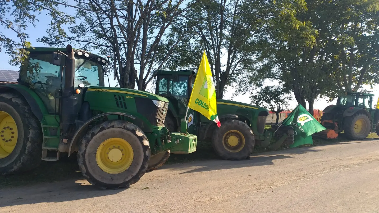 La protesta contro la discarica nella Bassa