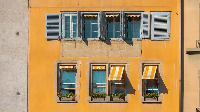 Un condominio - © www.giornaledibrescia.it