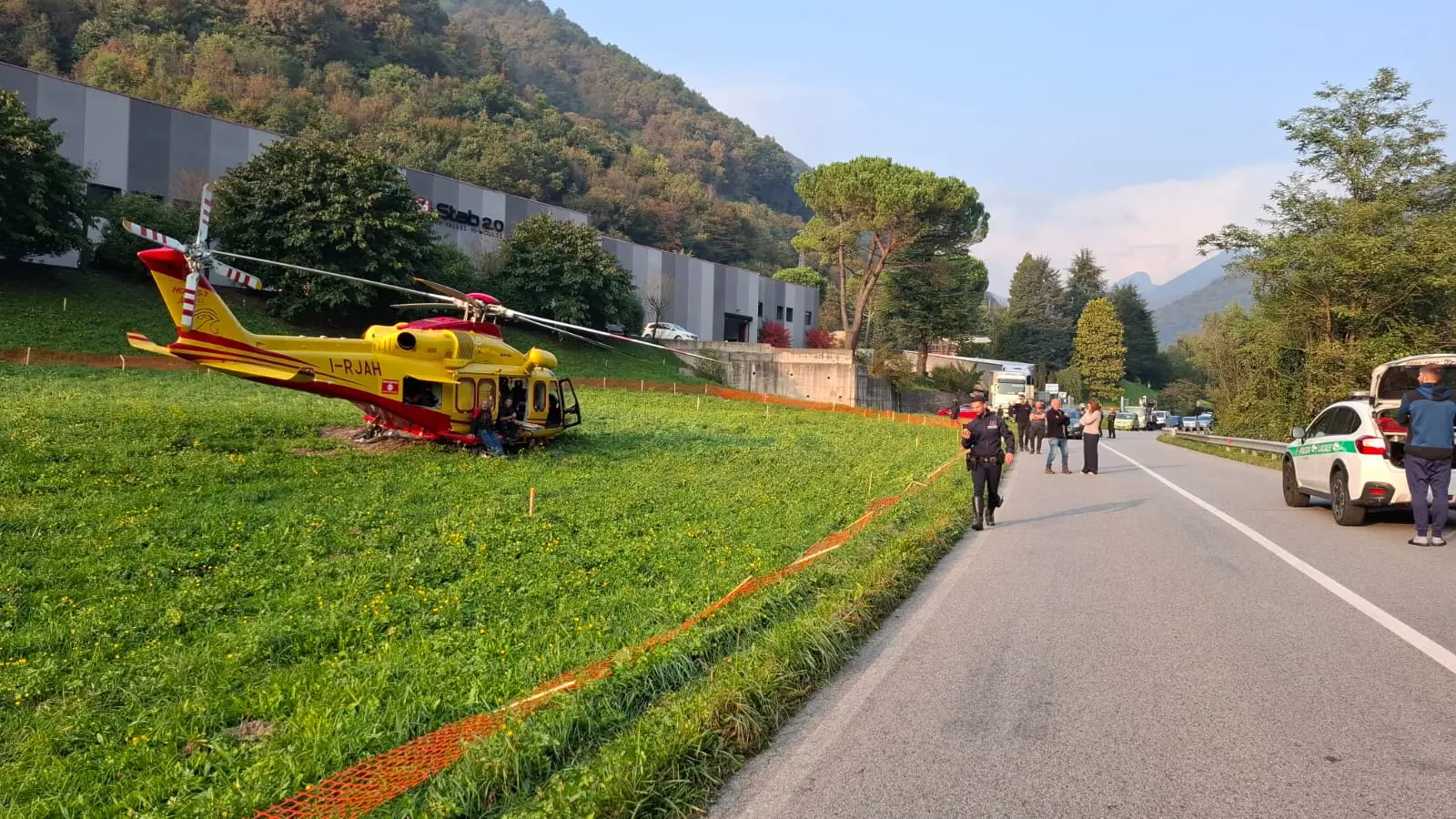 Incidente mortale a Vestone sulla Sp237 del Caffaro: i mezzi incidentati