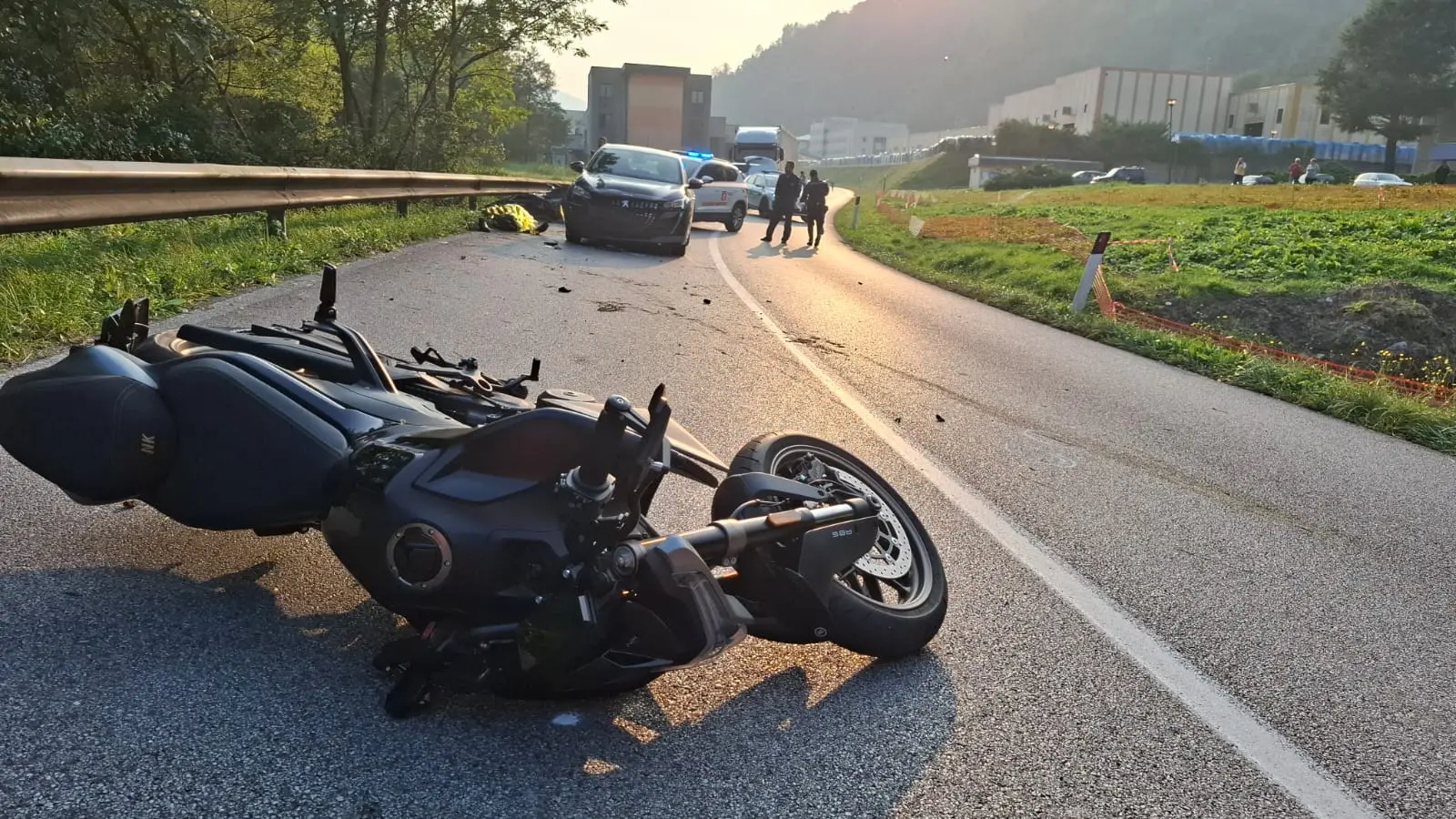 Incidente mortale a Vestone sulla Sp237 del Caffaro: i mezzi incidentati