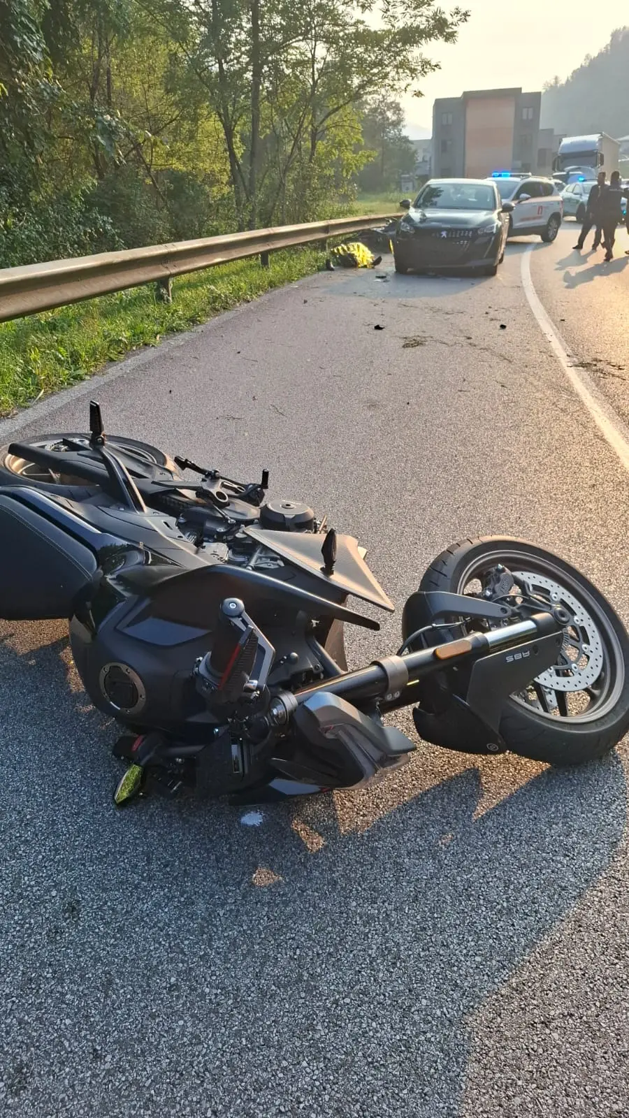 Incidente mortale a Vestone sulla Sp237 del Caffaro: i mezzi incidentati