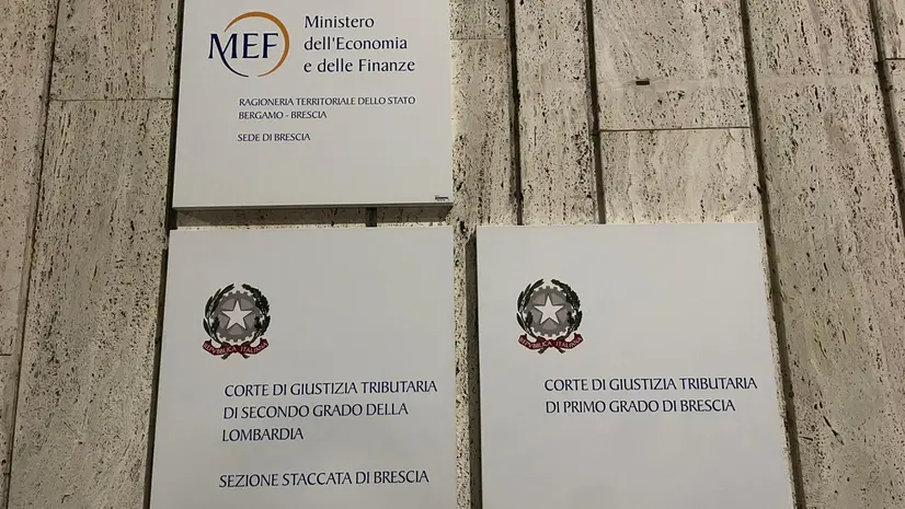 La sede della Corte Tributaria è in via della Valle - © www.giornaledibrescia.it