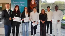 La consegna delle borse di studio intitolate a Carolina Zani