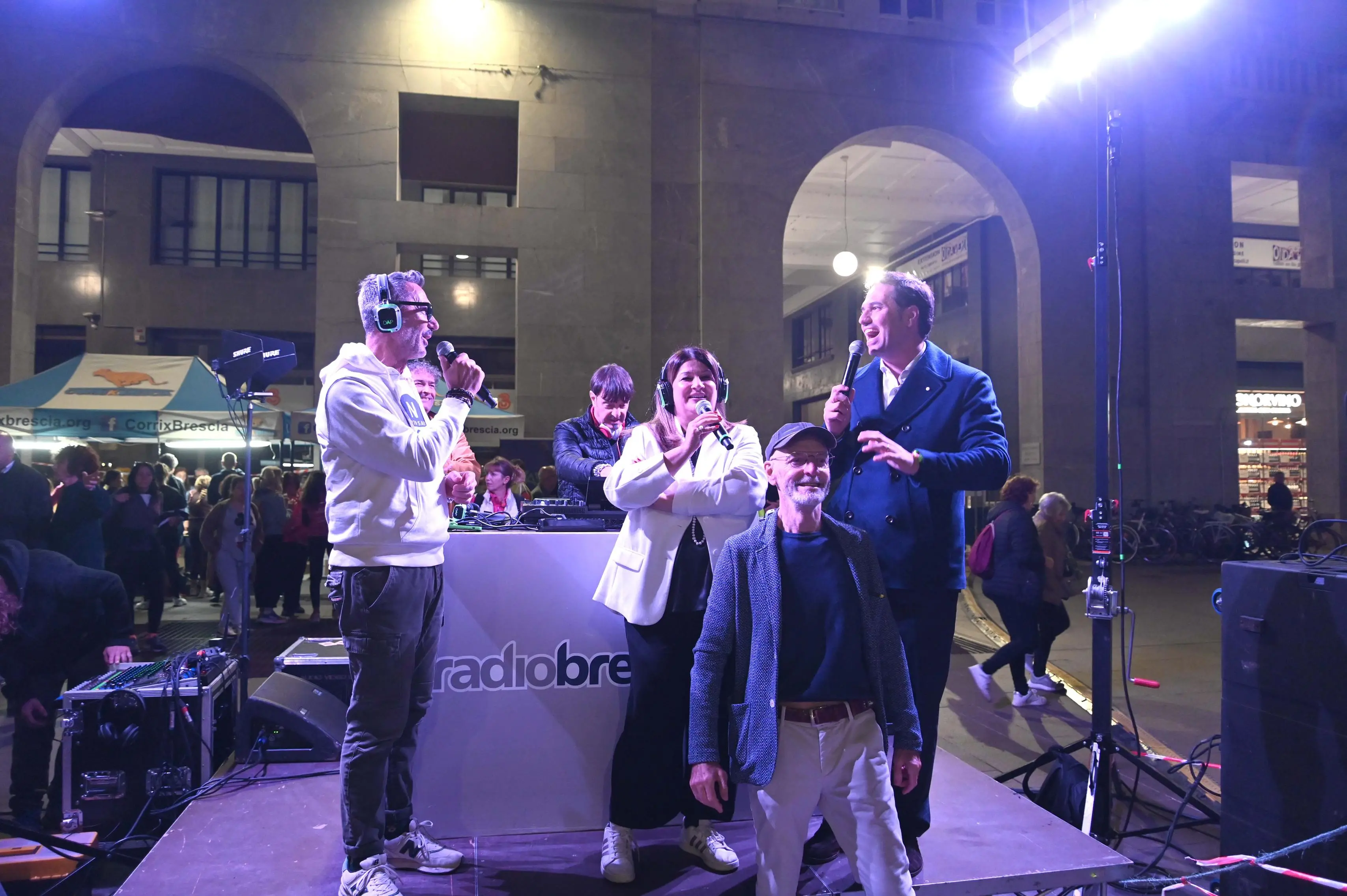 La prima serata di CorrixBrescia