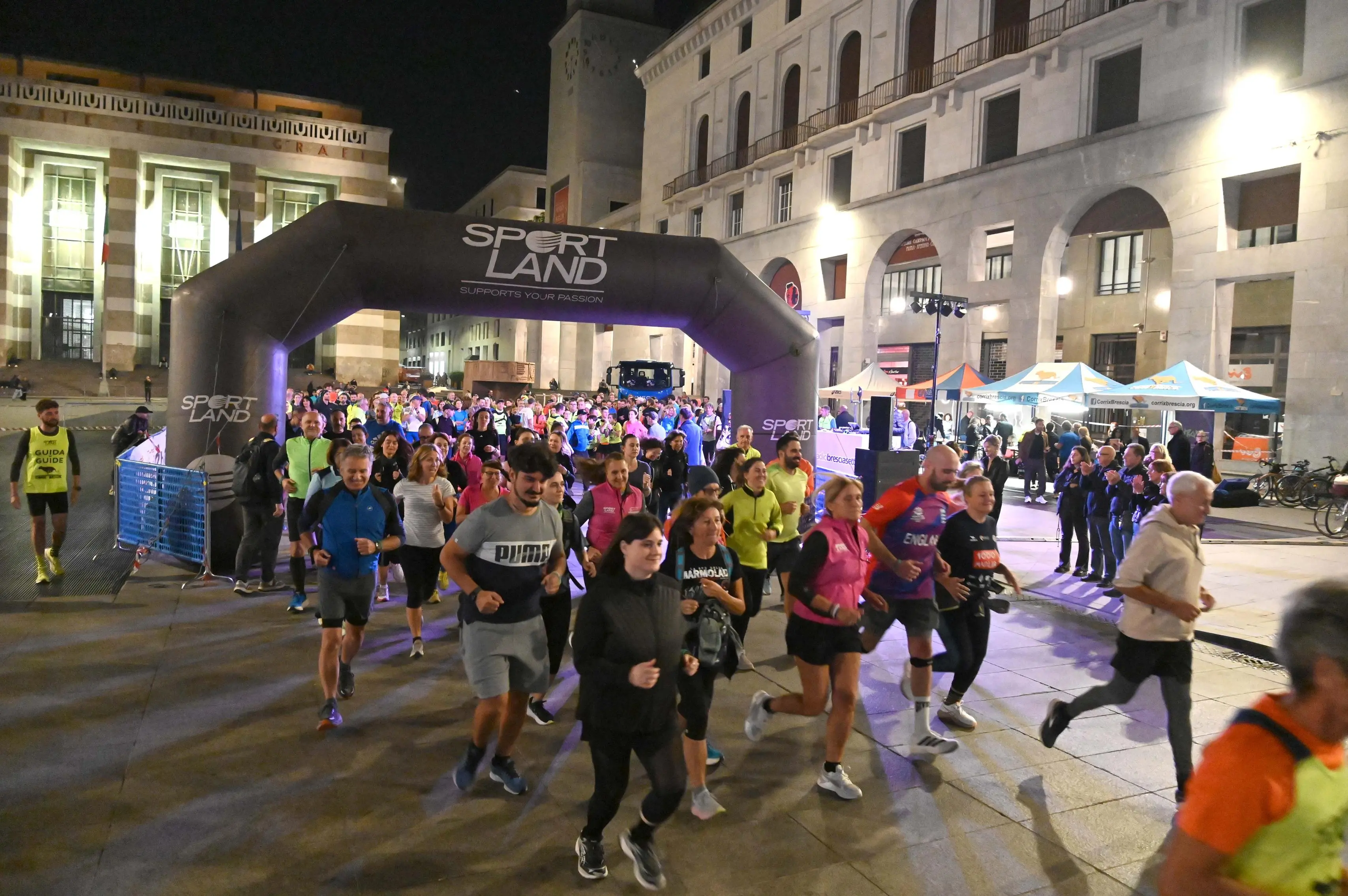 La prima serata di CorrixBrescia