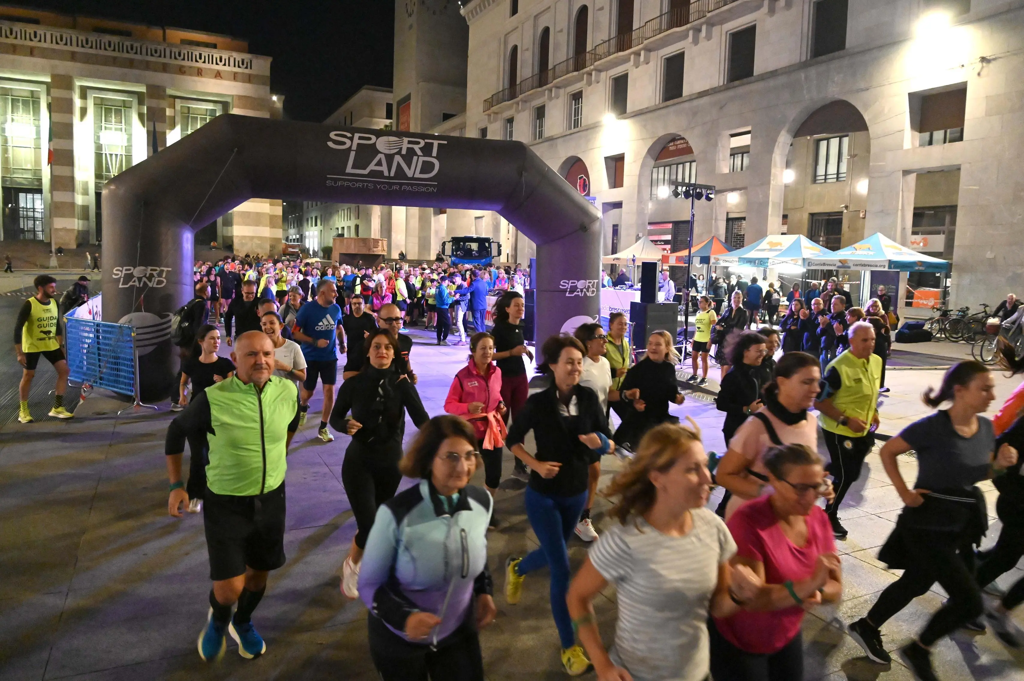 La prima serata di CorrixBrescia