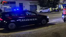 Un'auto dei carabinieri di Manerbio