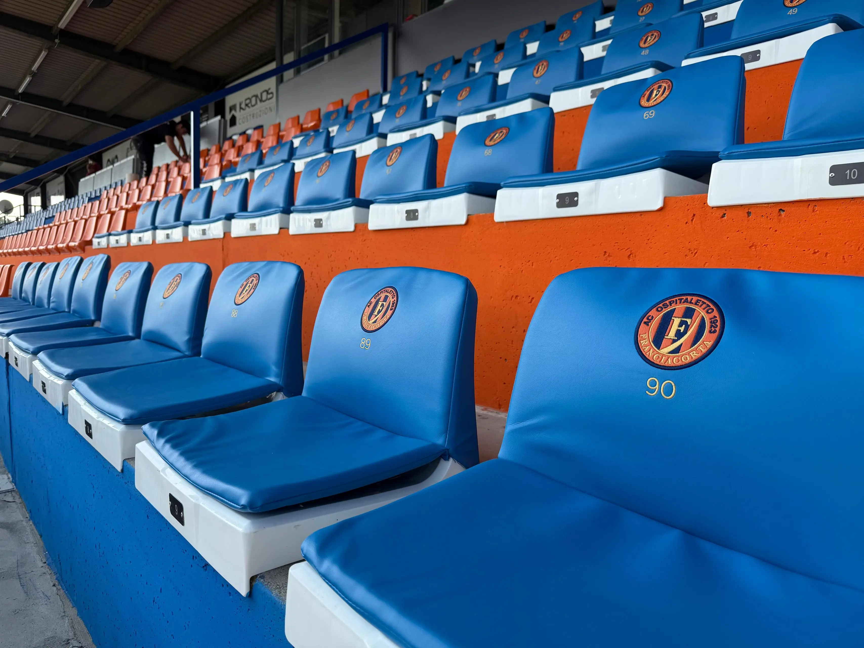 Ospitaletto, lo stadio «Gino Corioni» dopo la riqualificazione