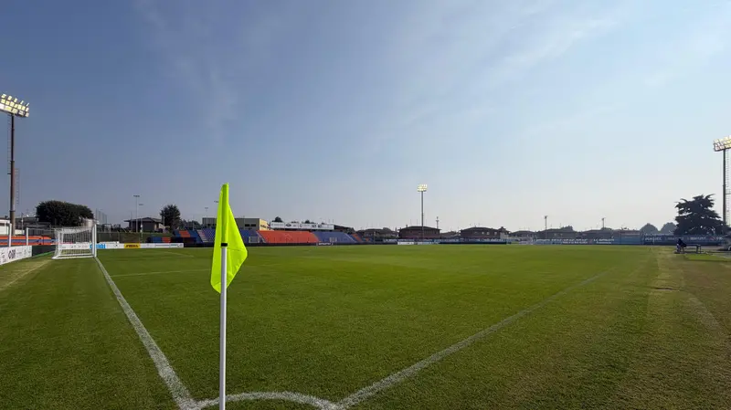 Ospitaletto, lo stadio «Gino Corioni» dopo la riqualificazione