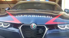 Generica pattuglia, auto dei Carabinieri in Alto Adige
