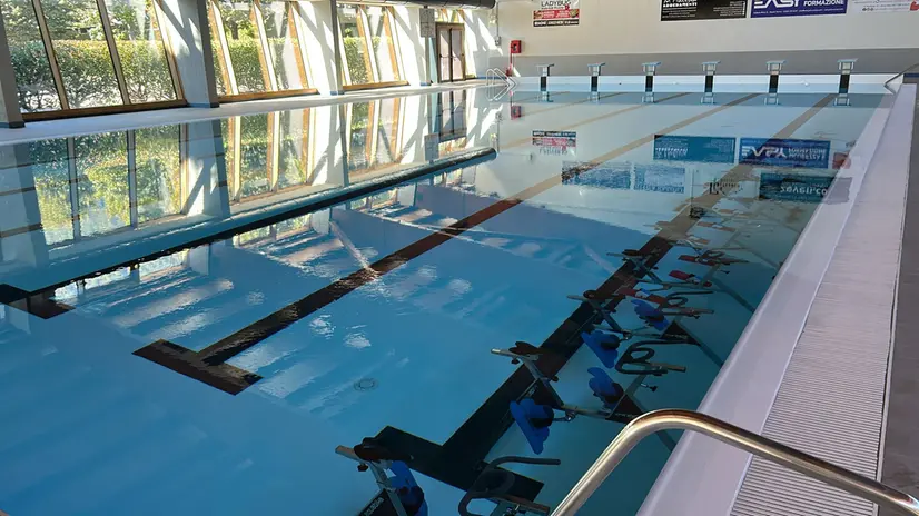 La piscina comunale di Edolo dopo il restyling