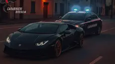 I carabinieri hanno inseguito un 36enne alla guida di una Lamborghini: era ubriaco
