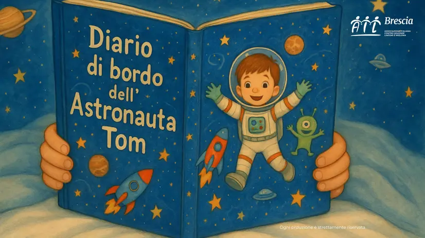 Il diario di bordo dell'astronauta Tom, il progetto di Ail Brescia © www.giornaledibrescia.it